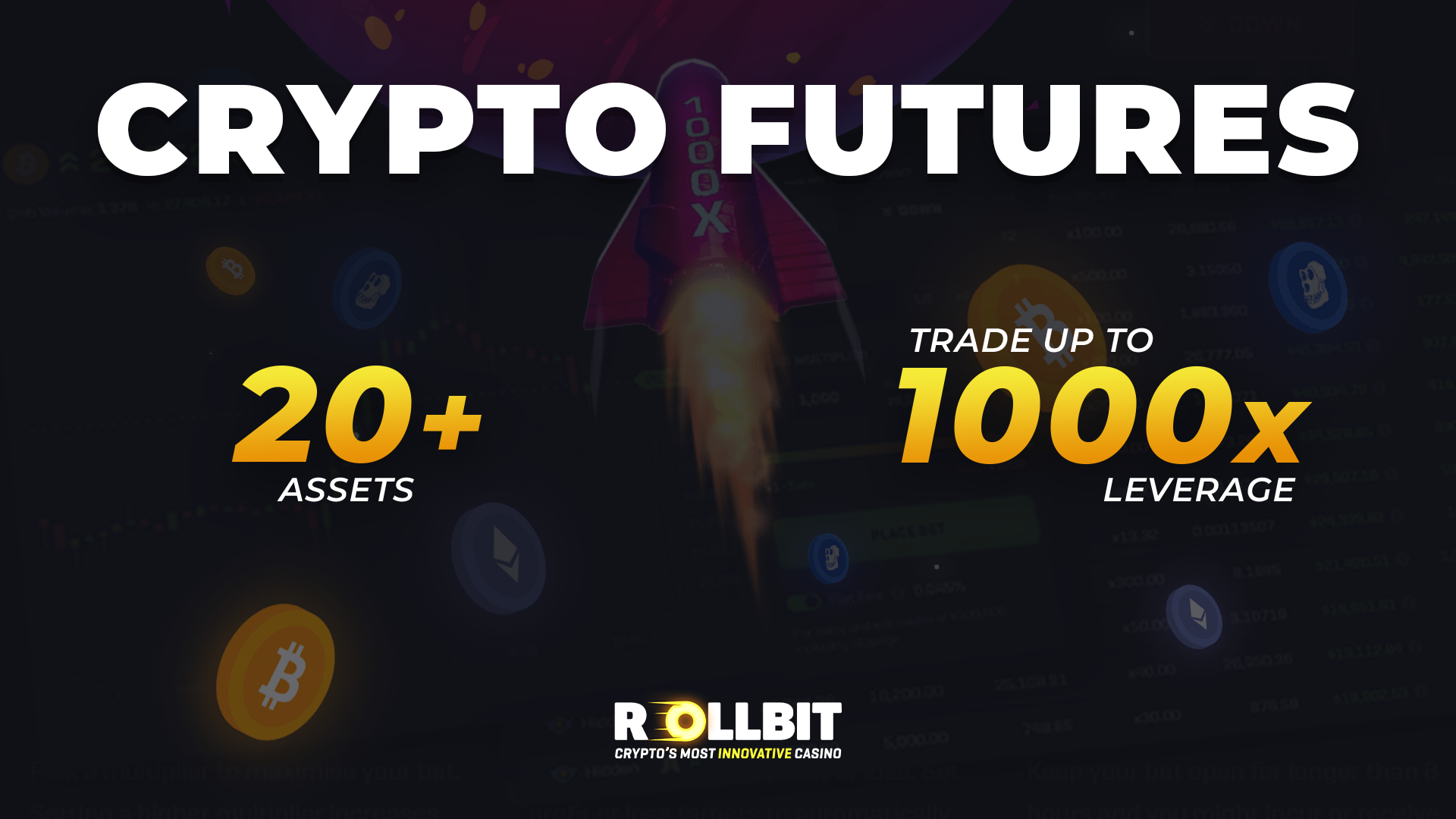 1,000x Leverage Crypto Futures 🚀
