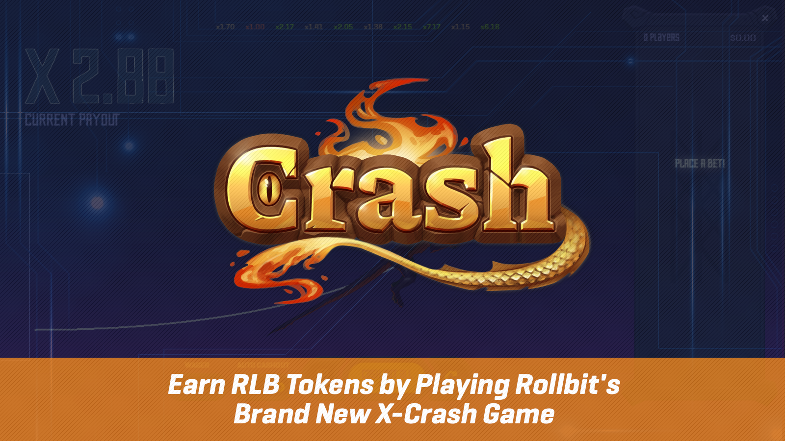 Earn RLB Tokens by Playing Rollbit's Brand New X-Crash Game