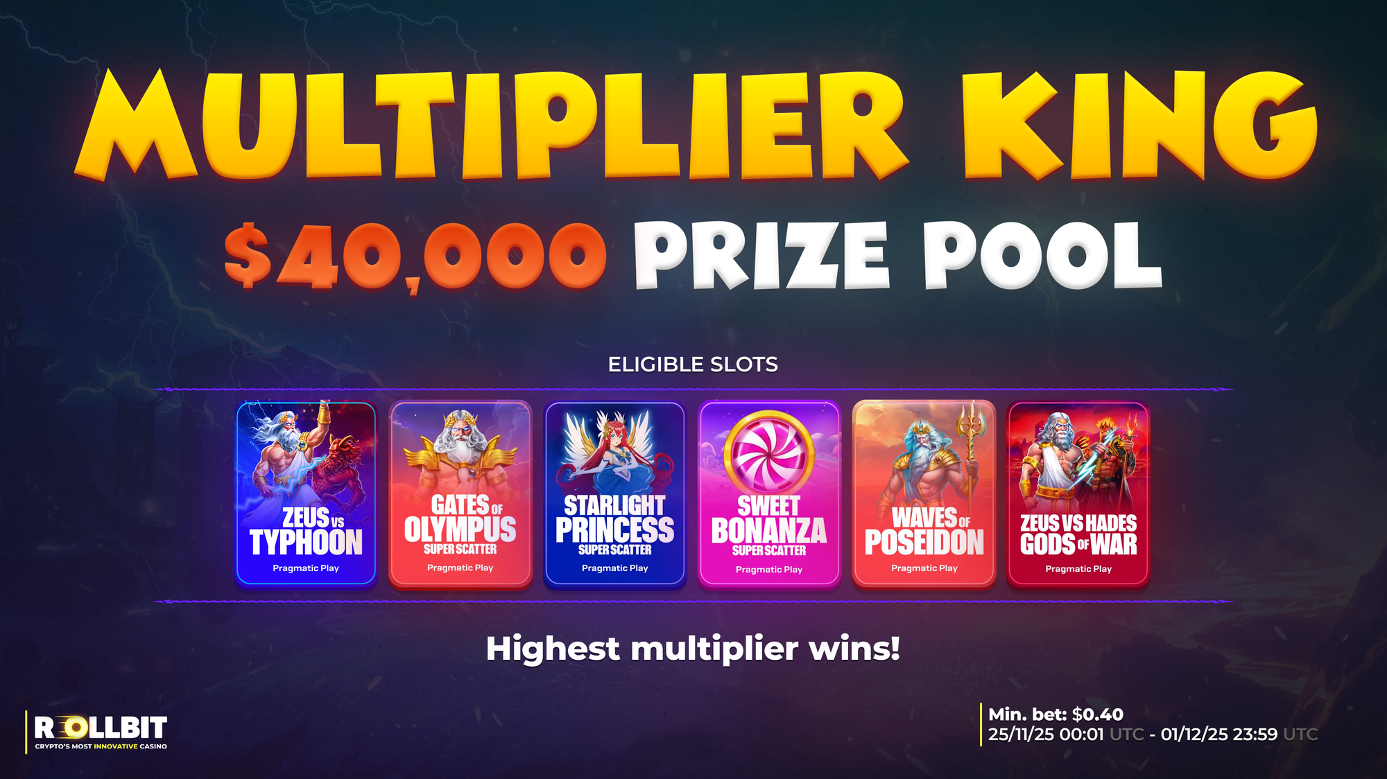 November Multiplier King Competition