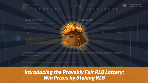 Introducing the Provably Fair RLB Lottery: Win Prizes by Staking RLB