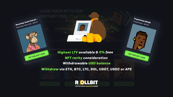 NFT Loans: Get the highest LTV and 0% fees on Rollbit 💸