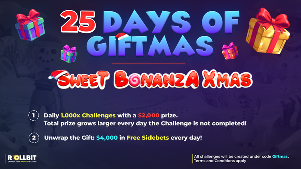 25 Days of Giftmas: $150,000 in Challenges & Coupon Codes